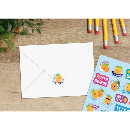 Teacher Created Resources® Mango Smelly Sticker Sheets, 6ct.